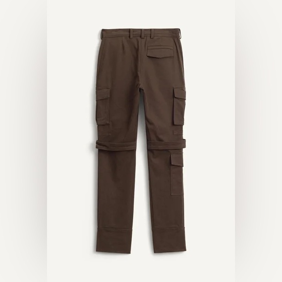 Zara SRPLS Olive Cargo Pants NWT - Picture 11 of 11